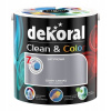 Farba na - Dekoral CLEAN COLOR 2,5L Šedé saténové plátno (Farba na - Dekoral CLEAN COLOR 2,5L Šedé saténové plátno)