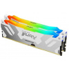 Kingston DDR5 Fury Renegade White RGB 32GB 2x16GB 6400MHz CL32 DIMM On-Die ECC XMP 1.4V KF564C32RWAK2-32