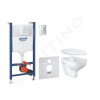 Grohe Solido set predst. inštal. klozetu Bau Ceramic+doska softclose,tlač. Skate Air,Chróm GRO 39888000