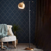 Markslöjd Stojaca lampa Chester z kovu, bronz - 107231