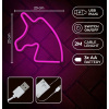 Forever RTV100212 UNICORN neónové LED svetlo ružová 23x2x23 cm