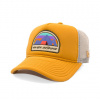 Dětská Kšiltovka New Era - Branded Adventure Patch 9FORTY Trucker - Yellow dětské kšiltovky Youth (54-56 cm)