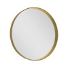SAPHO NOTION okrúhle zrkadlo v ráme ø 60cm, zlato mat NT600G