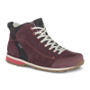 TREZETA-Zeta Mid Ws Wp, bordeaux/rose Červená 40,5
