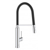 Grohe Concetto - Drezová batéria s flexibilným ramenom s prepínačom, chróm 31491000