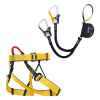 Singing Rock Packet Ferrata Top ferratový set - tlumič pádu, sedací úvazek univerzální