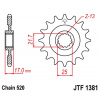 JT Reťazové koliečko JT JTF 1381-16RB 16T, 520 pogumované