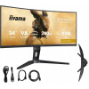 Zakrivený monitor iiyama G-MASTER Gold Phoenix GCB3486WQSCP-B1 34