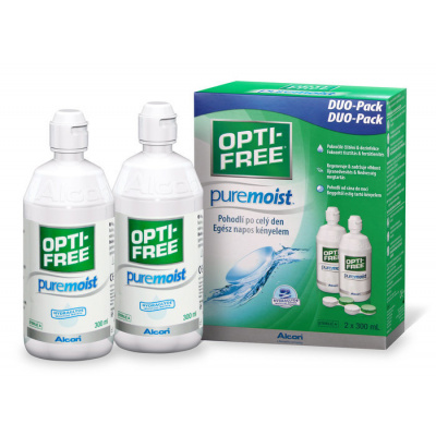 Alcon OPTI-FREE PureMoist Duopack 2 x 300 ml