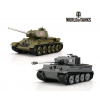 Torro RC tanky World of Tanks Tiger I + T-34/85 IR 1:30