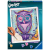 Ravensburger Kreatívne a výtvarné hračky 202003 CreArt Spiaca sova 4005556289905