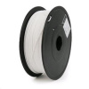 Gembird GEMBIRD, Tisková struna (filament) PLA PLUS, 1,75mm, 1kg, bílá