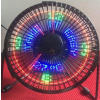 VENTILÁTOR USB HODINY + LED TEPLOMER