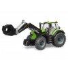 Bruder 3161 Traktor Deutz-Fahr 8280 TTV s čelným nakladačom
