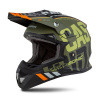 CASSIDA Cross Cup Sonic prilba motokrosová zelená/oranžová matná L