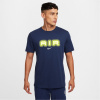 Nike NSW SW AIR GRAPHIC TEE Navy/Volt XL