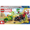 11198 LEGO® MARVEL SUPER HEROES Akčná zábava so Spin a Electro v ich dinosaurích rýchlikoch; 11198