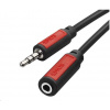 Kabel Jack 3,5mm - Jack 3,5mm zásuvka 2,5m stereo | SM5102 EMOS