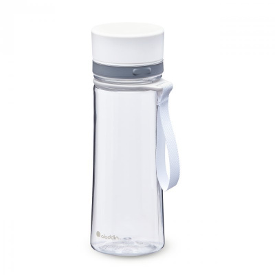 Transparent Water Bottle With Patterns Blue 350 ml Graphics Aveo  10-01101-092 ALADDIN