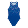 Slazenger Sports Back 1 Piece Swimsuit Juniors Purple/Pink 11-12 rokov