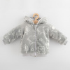 Dojčenská zateplená Wellsoft zimná mikinka s kapucňou New Baby Winter times - 86 (12-18m)