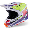 přilba SM7 FUSE, ALPINESTARS (bílá/žlutá fluo/fialová, vel. 2XL)