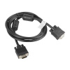 LANBERG VGA M/M kábel 1,8m dvojité tienenie, čierny