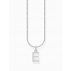 Thomas Sabo KE2244-051-14-L45V Silver necklace letter E