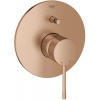 Grohe Essence vaňová/sprchová batéria podomietková Brushed Warm Sunset 19285DL1