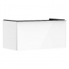Hansgrohe Xelu Q - Umývadlová skrinka, 50x98x55 cm, 1 zásuvka, lesklá biela/chróm 54058000