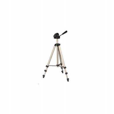 HAMA stativ STAR 75/ pro fotoaparáty a videokamery/ zátěž 0,5kg/ hliník/ béžová (4175)
