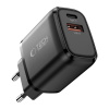 Tech-Protect NCA45W Gan 2-Port Network Charger PD 45W / QC3.0 - Black
