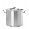 Hrnec vysoký s víkem o průměru 400 mm, 50 l | HENDI, Budget Line inox