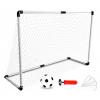 TZB Futbalová bránka s loptičkou MINI 123x84 cm biela
