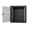 TRITON Nástenný rozvádzač jednodiel. 6U (š)600x(h)395 čierny RBA-06-AS4-BAX-A1