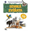 Poznávací samolepková knížka Divoká zvířata
