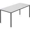 Pravouhlý stôl, štvorhranná rúrka s povrchovou úpravou ,š x h 1600 x 800 mm