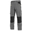 Canis CXS Kalhoty CXS STRETCH do pasu, zkrácené na výšku 170-176cm, pánské, šedo-černé 102003471050 50 Šedá/černá