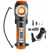 Akumulátorový kompresor / 12V 10 bar Baterka LED 800lm 4v1 NEO TOOLS