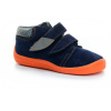 Beda (bf 0001/w/m/2) blue mandarine členkové barefoot topánky s membránou 22 EUR