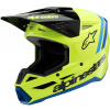 přilba S-M3 RADIUM, ALPINESTARS, dětská (žlutá fluo/černá/modrá, vel. M)