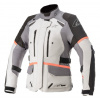 bunda STELLA ANDES DRYSTAR, TECH-AIR 5 kompatibilní, ALPINESTARS, dámská (světle šedá/tmavě šedá/černá/růžová fluo) XL