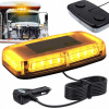 VÝSTRAŽNÝ NOSNÍK MAJÁK LED MAGNET STROBOSKOP 48 LED 16 REŽIMOV NA STRECHU