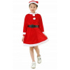 Kostým pre dievča - Santa Claus Costume Top Gift. Universal (Kostým zakrytie dámy námorník 110/116 cm s)