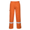 PORTWEST BIZFLAME PLUS FR26 / Nehorľavé reflexné nohavice, antistatické - oranžová XXXL