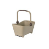 BASIL Košík na bicykel pre psa Basil Buddy KF 32 litrov 45 x 32 x 22 cm - biscotti hnedý