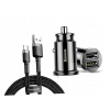 SET Baseus 3.1A nabíjačka do auta + USB-C