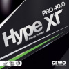 Poťah Gewo Hype XT PRO 40.0 Vyberte FARBU poťahu: čierny / BLACK, Vyberte HRÚBKU špongie: 1,9 mm