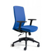 OFFICE PRO bestuhl Kancelárska stolička J2 ECO BLACK BP modrá