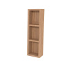 Mereo Aira, kúpeľňová skrinka 20 cm, horná, policová, Multidecor, Light Select Walnut CN796SLSW1